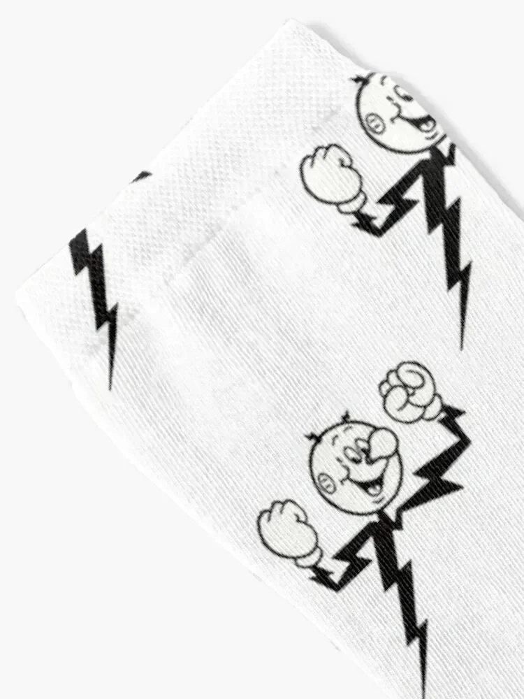 Reddy Kilowatt, your electrical servant Socks loose cycling bright garter Children's Woman Socks Men's