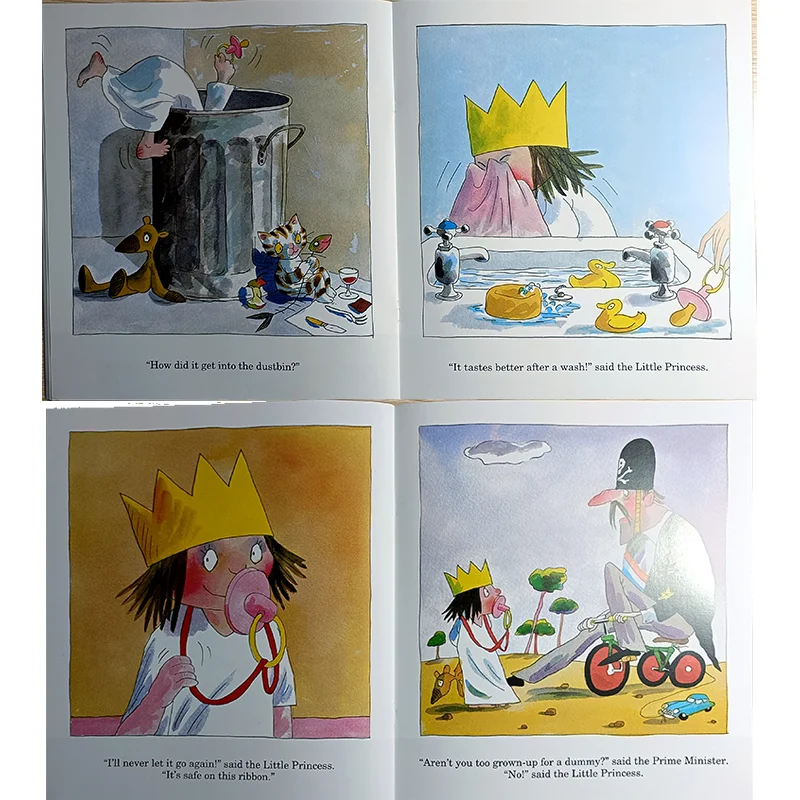 10-volume Little Princess English Picture Book Set, Little Genius Interactive Audio Book Edition