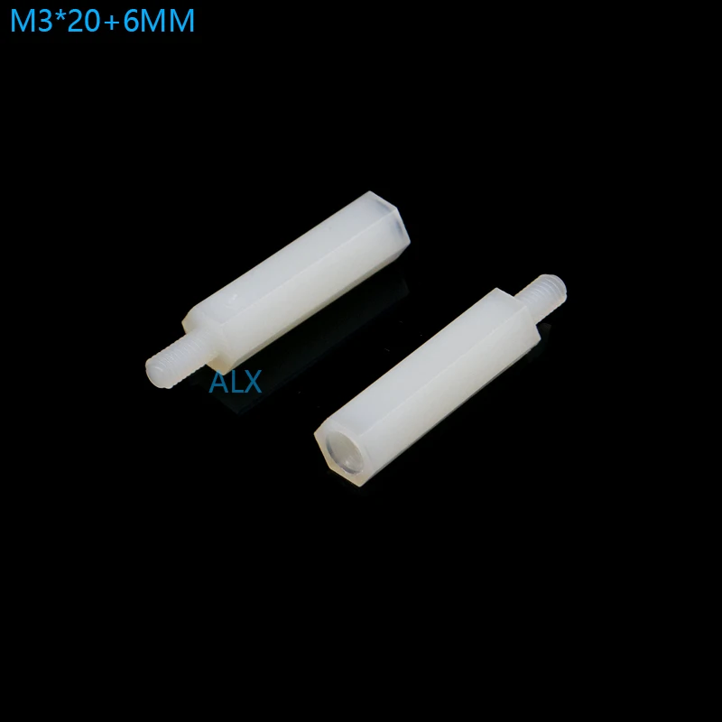50PCS M3*20+6MM Hex… - image