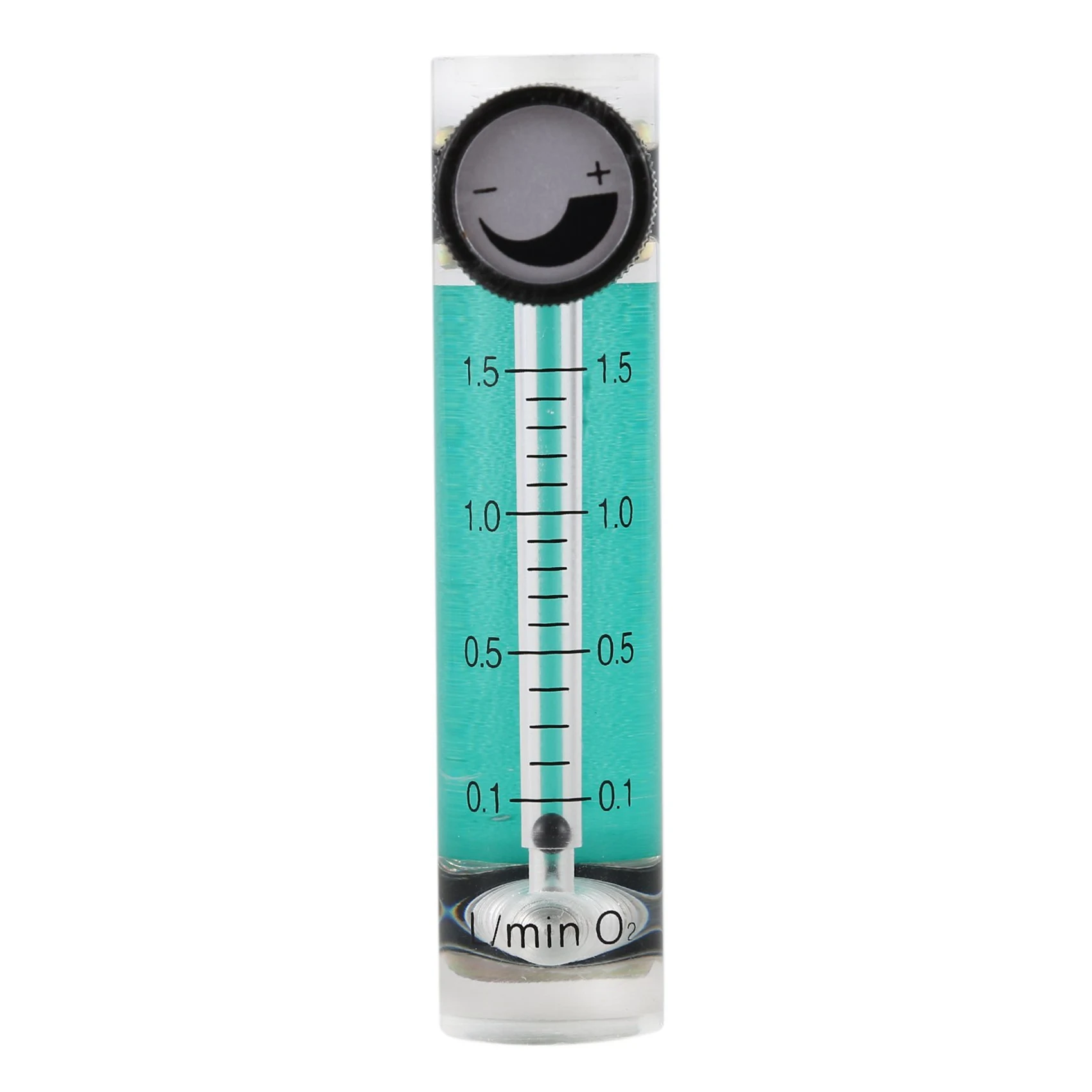 SOFT-3X 0.1-1.5LPM 1.5L Oxygen Flow Meter Flowmeter With Control Valve For Oxygen Air Gas