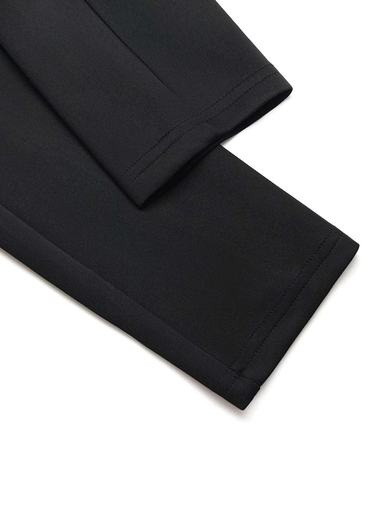 Modischer Damen-Blazer mit Stehkragen, langen Ärmeln, offenem Vorderteil, Business-Casual-Mantel, schmale Passform, Büro-Arbeitsjacke – Detail 15