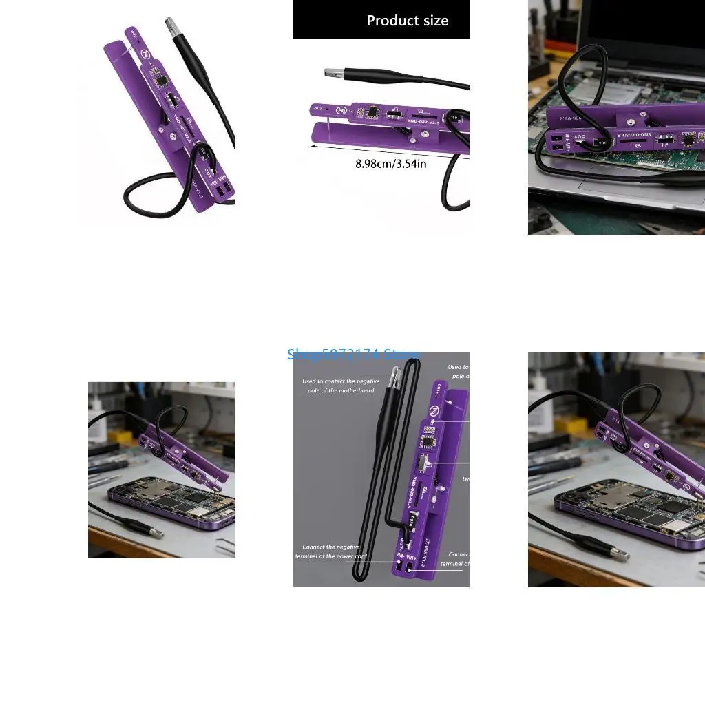 Y3NB Reliable Device Starter Tool M191 Testing Clip For Smartphones And Tablets