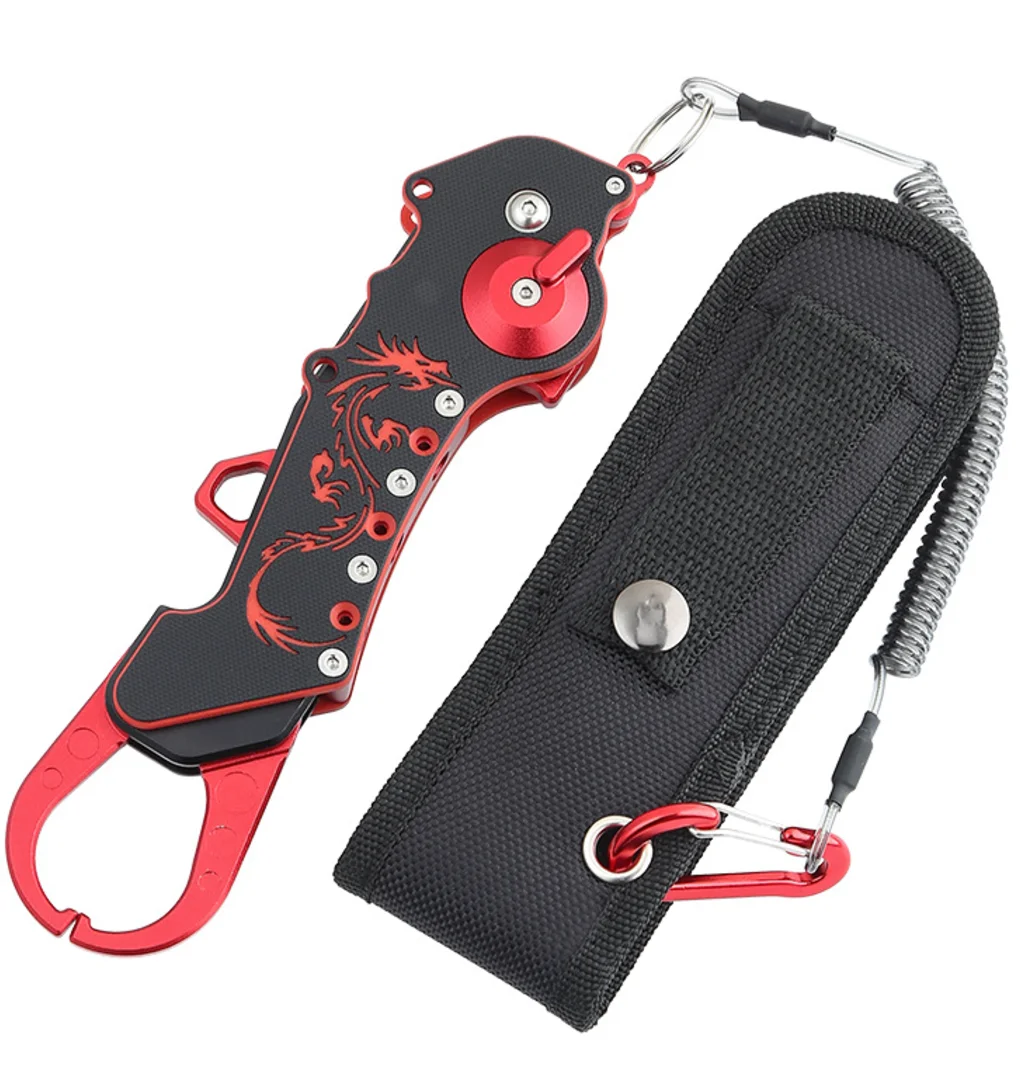 Foldable fish Grip Aluminium Alloy Portable Dual Switch Fish Controller Outdoor Fishing Supplies Y672