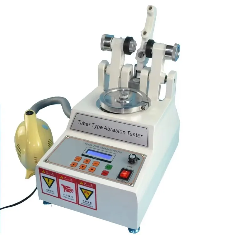 Taber Abraser Abrasion Tester Leather Plastic Paint Coating Textile Wear Resistance Testing Machine
