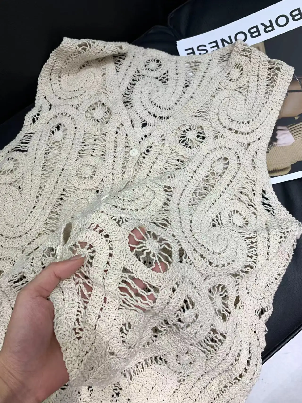 Primavera Estate 2025 Canotta da donna con aggancio Svel Canotta V-ne Coreano Sle Design dimagrante Capispalla in cotone 00%