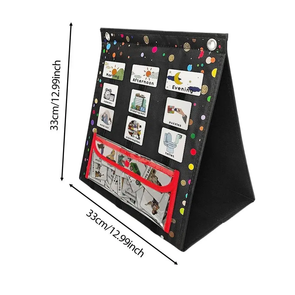 بطاقات روتينية يومية قابلة لإعادة الاستخدام للأطفال، مواد تعليمية متعددة الأغراض لمستلزمات التدريس في رياض الأطفال والمنزل المدرسي #6