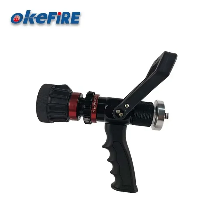 OKEFIRE Fire Fighting Pistol Grip Adjust Flow Nozzle Grip
