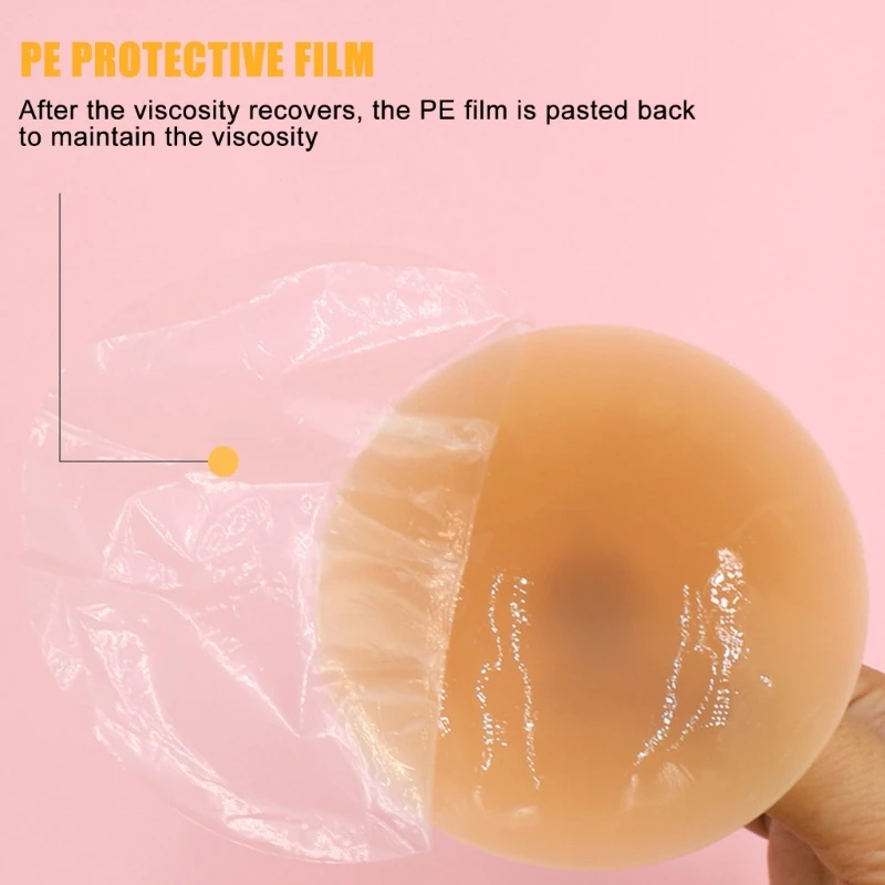 Womens Nipple Cover Pasties with Piercing Lingerie Carnivals Raves Party Sticky Bras Chest Sticker Intimates Accessories image 4