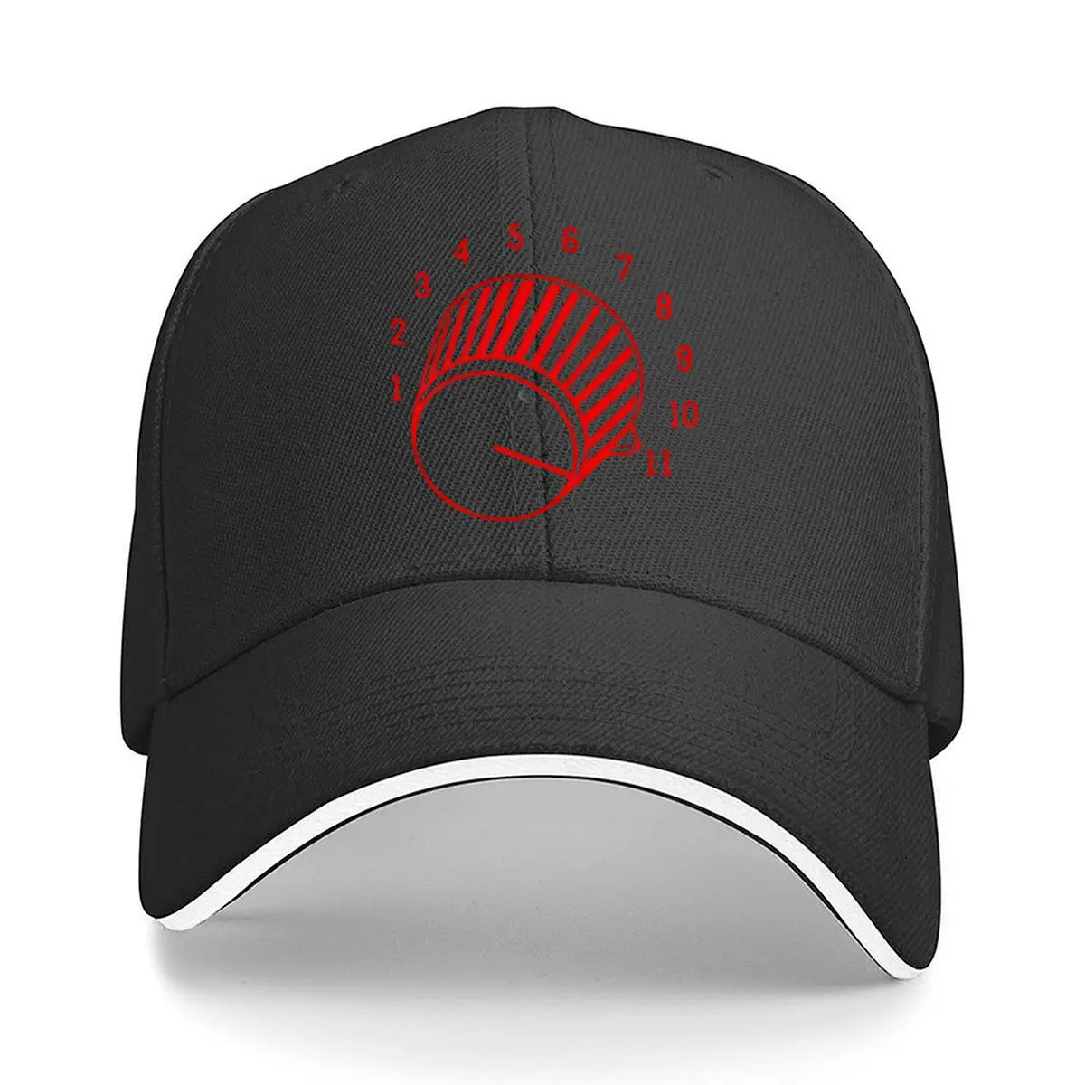 

Dial - Minimalist, Abstract Design Sandwich Baseball Cap