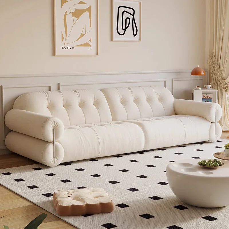 

Italian Designer Living Room Sofas Sale Modern Lazy Puffs Living Room Sofas Cheap Minimalist Divani Soggiorno Furniture Home