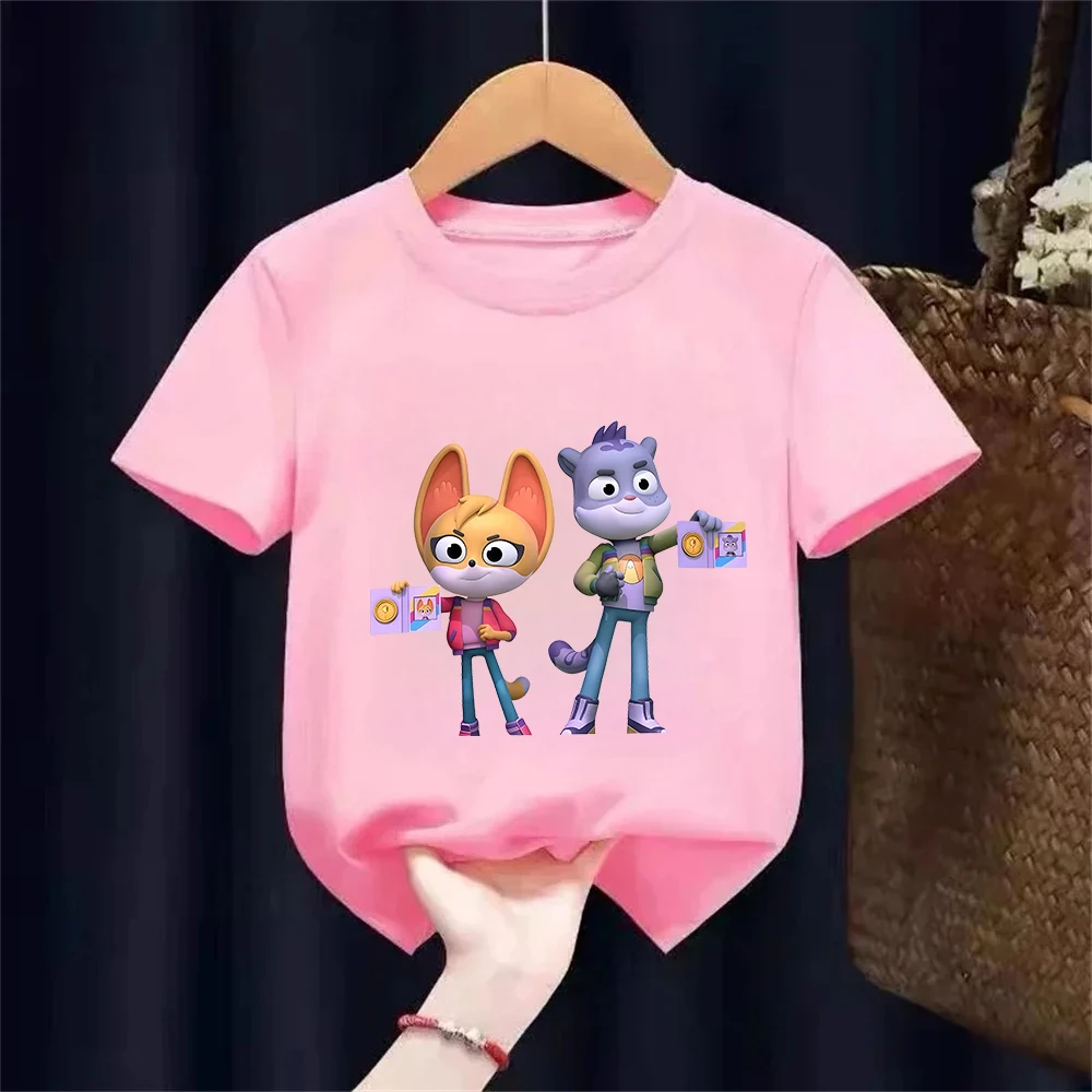 The Creature Cases KIT CASEY YOUTH TEE 2026NEW Cotton Round Neck Cartoon Boys/girls T Shirt Cartoon Print Cute Manga Tee-shirt