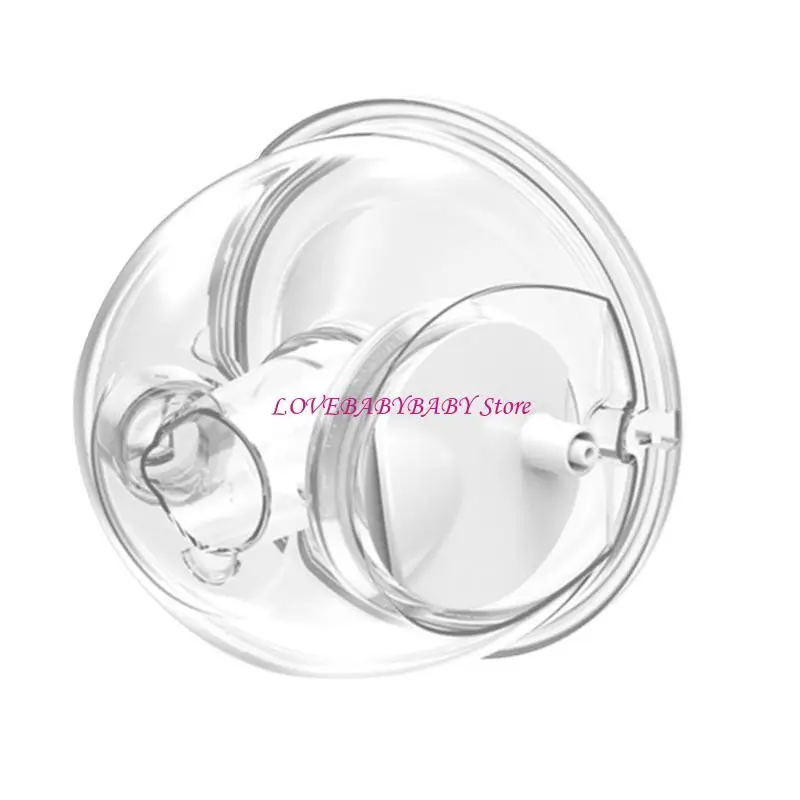Breast Flange Cover 24/27mm Collector Cup Breast Replacement Accessories Protects Your Privacy while Pumping 4XBC