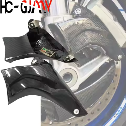 Universal Motorcycle Brake System Air Cooling Intake Cover Carbon Fiber Ducts For Honda CBR1000RR CB1000R CB650R CBR600 NC750S