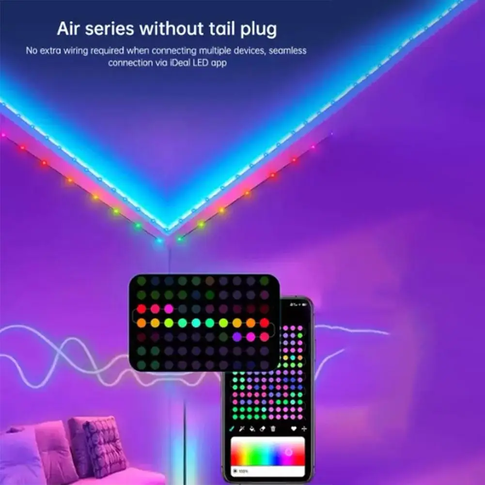 Настенные RGB-подсветки в виде дерева, умное управление Bluetooth, USB светодиодная гирлянда, уличное приложение, пульт дистанционного управления, гирлянда, гирлянда, рождественское украшение