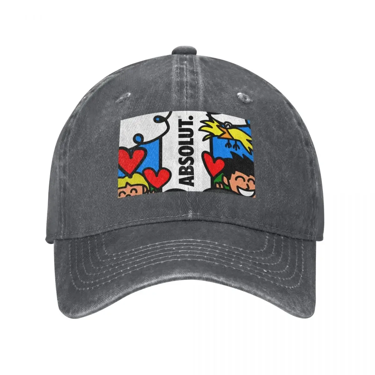 Gorra de béisbol Design Vodka Absolut Jesu Medina, gorra de diseñador con icono, gorras para el sol, gorra tipo camionero para hombre y mujer