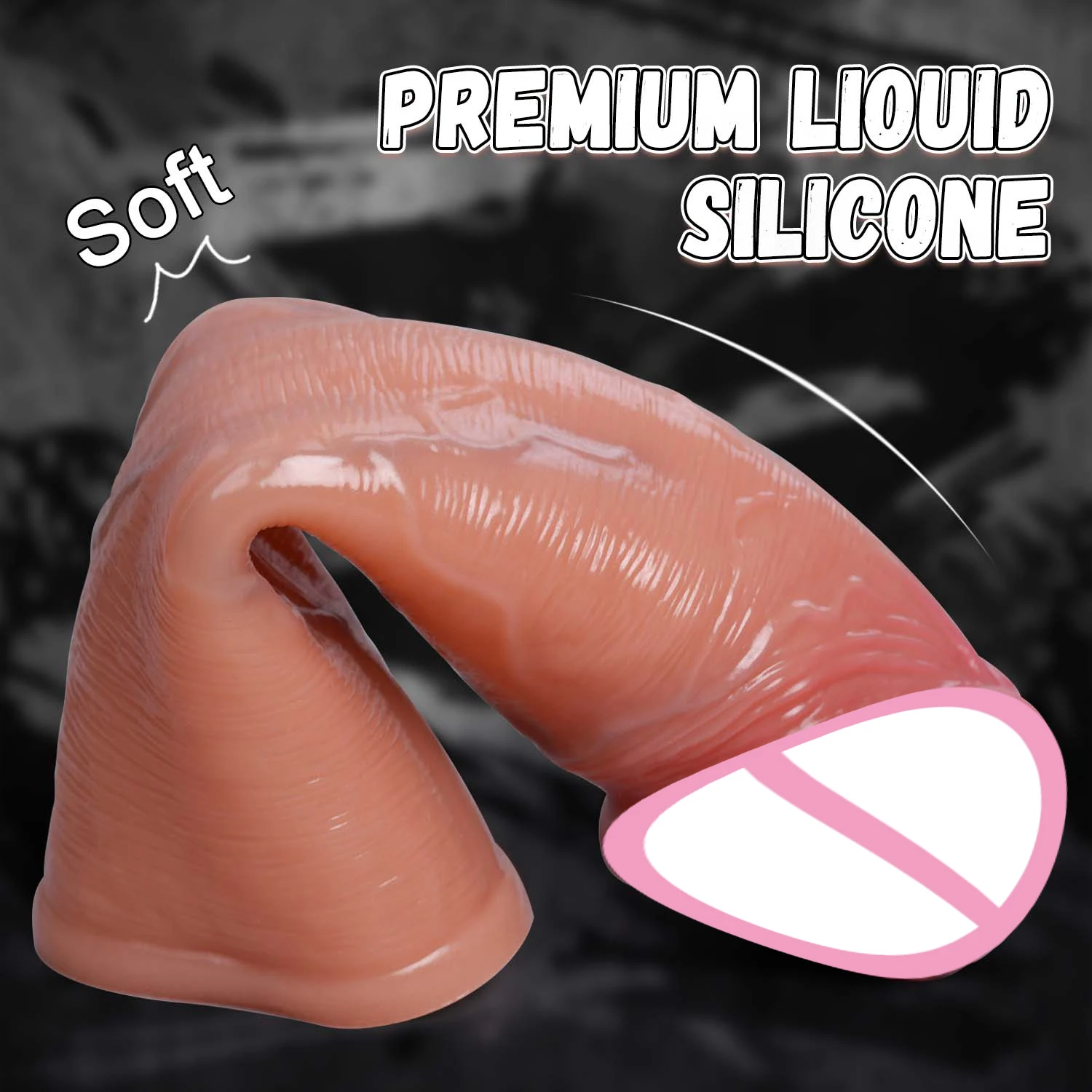 Man Delayed Ejaculation Extend Cock Soft Enlarger Penis Sleeve Condom Sex Toy Dildo Safety Silicone Dick Ring Male Sex Product view 5
