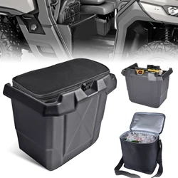 Goldfire UTV Under Seat Storage Cooler Box Removable Underseat Storage Bin Cooler Bag Fit for Can Am Defender Max 2016 -2022