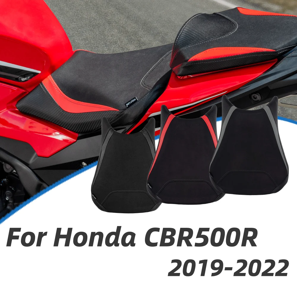 For Honda CBR500R 2019-2022 Motorcycle Passenger Front Driver Solo Seat Cowl Cushion Breathable CBR 500R Soft Pad Accessories