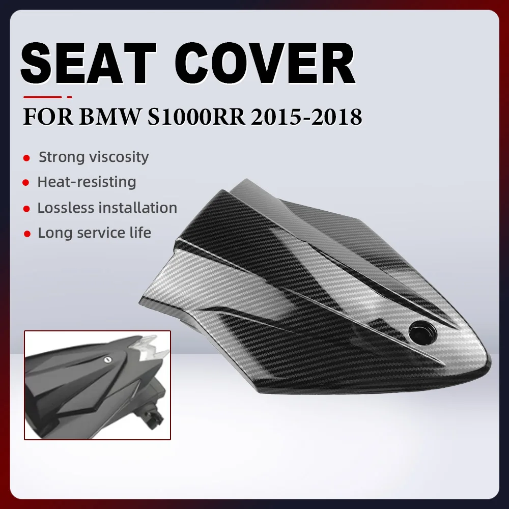 

Motorcycle Rear Passenger Seat Cover Hump Seat Cowl Rear Faring Seat Cowl For BMW S1000RR S1000R S 1000 RR S 1000 R 2015-2018