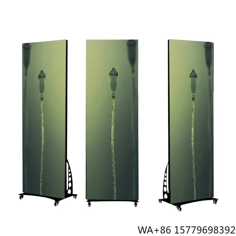 LED Display Screen Indoor Shop Advertising Screen Totem P2.5 P3 LED Panel Poster LED Screen Marketing Advertising