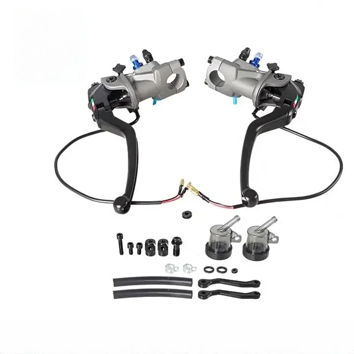 for Motorcycle Modified CNC Handbrake Hydraulic Dual Upper Pump Clutch Handle