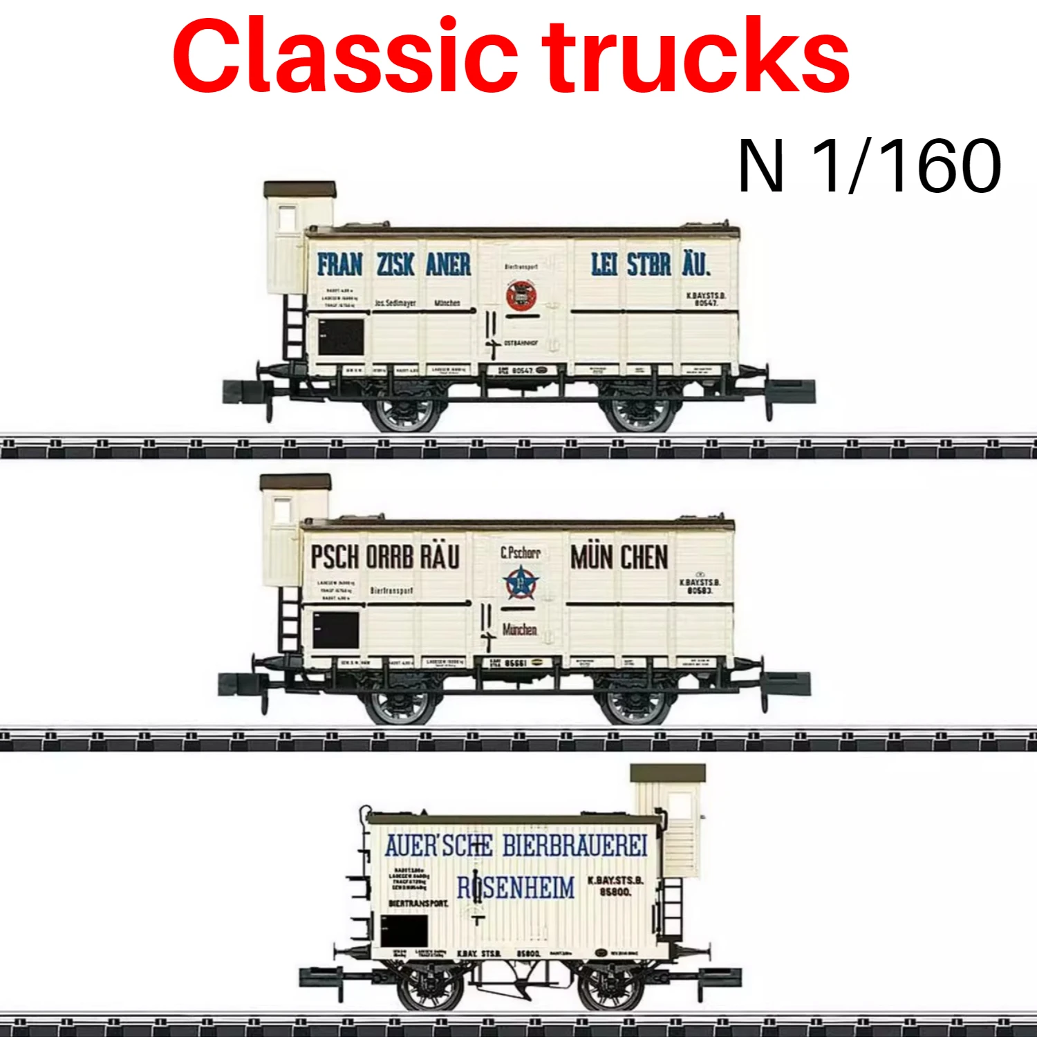 

Модель поезда TRIX N Scale 1/160, 18726, грузовой вагон, классический грузовой состав, набор из трех вагонов, игрушечная модель поезда, подарок для мальчиков