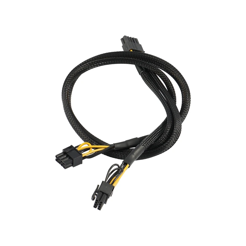 10 Pin To Dual PCI-E 8 Pin(6+2) Graphics Card Power Supply Cable For HP Proliant DL380 G6 G7 Server Motherboard 60Cm