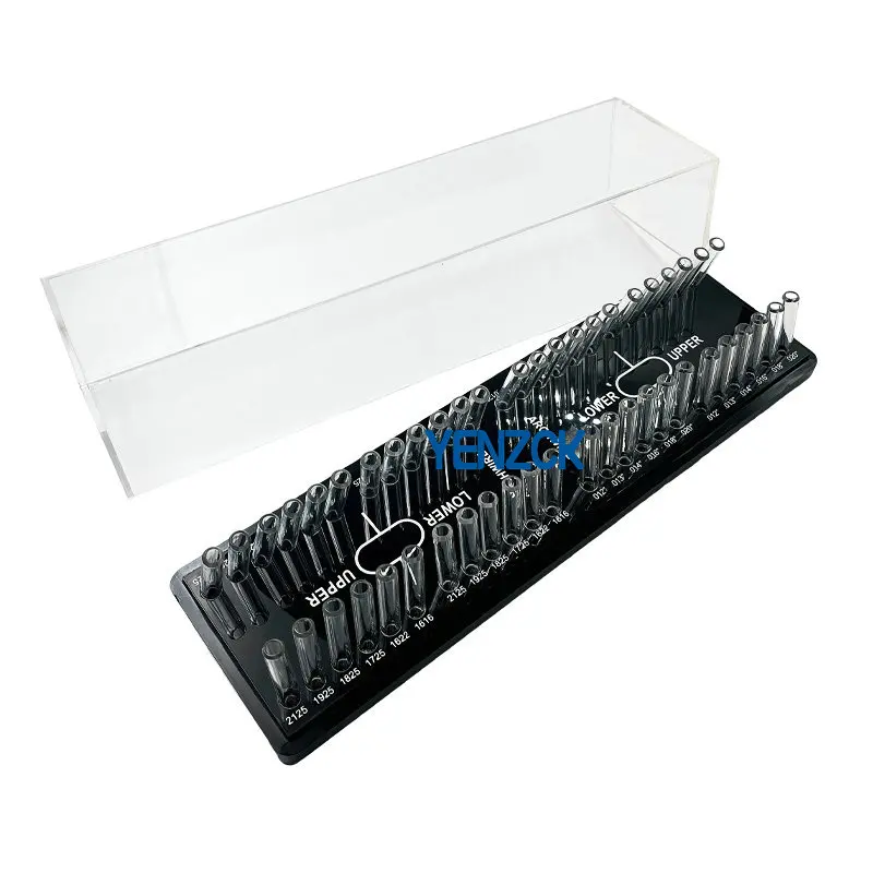 Dental Acrylic Storage Box for Both Dental Round and Rectangular Archwire Multifunctional Box