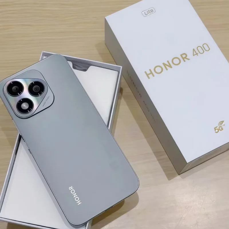 هاتف ذكي HONOR 400 Lite 5G MediaTek Dimensity 7025-Ultra 6.7''AI زر كاميرا 108MP HD 5230mAh 35W SuperCharge AMOLED Display