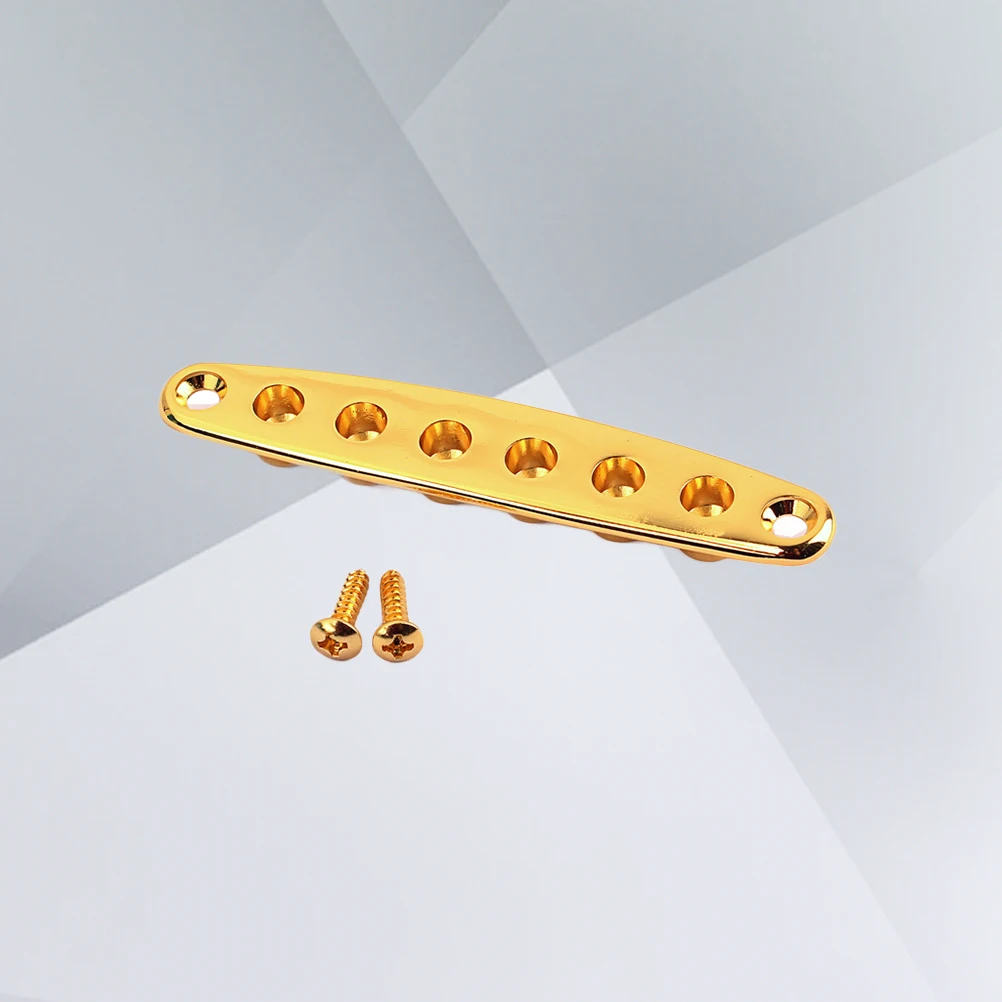 

Guitar String Ferrules Bushing Through Body String Mounting Ferrules Guitar Parts Replacement Accessories for Bass Guitar (Golde