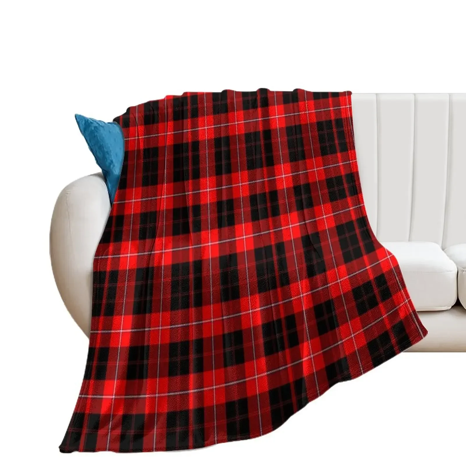 

Clan Cunningham Tartan Throw Blanket Extra Large Throw warm winter Weighted for sofa Blankets