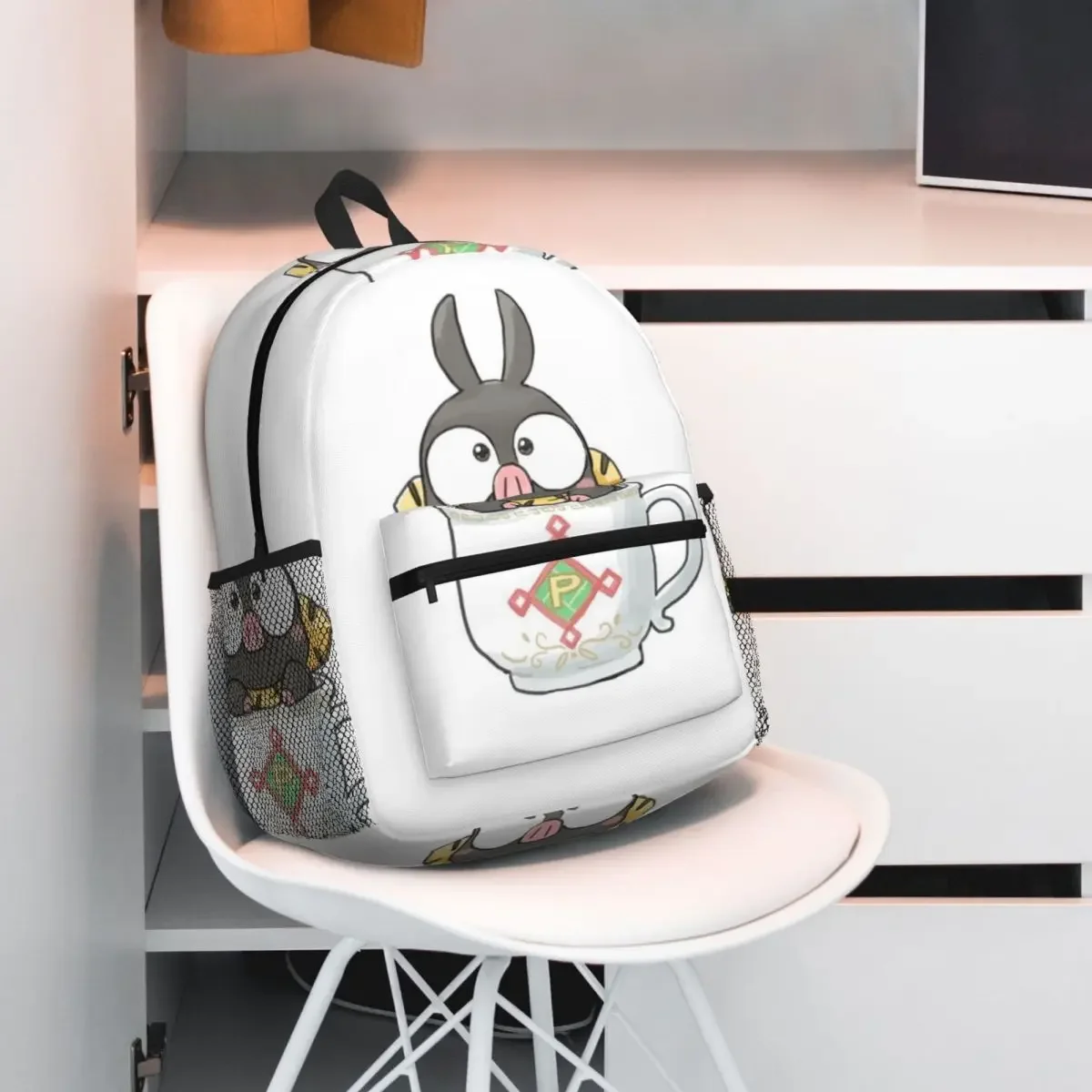 

Ranma 1/2 Saotome Pig Girls P Chan Student Backpack School Bag Hiking Travel Daypack for Men Women Fashion Bookbag Shoulder Bags