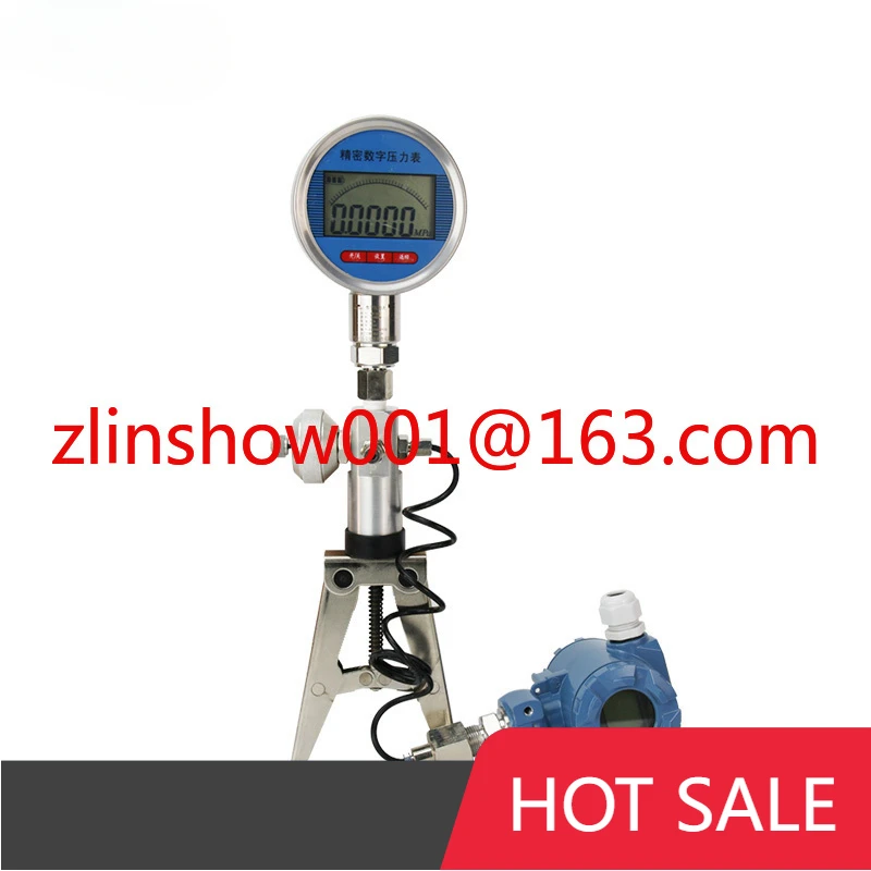 Stainless Steel Pneumatic Pressure Calibrator 16Bar Hand Pump Pressure Calibrator for Pressure Testing Equipment