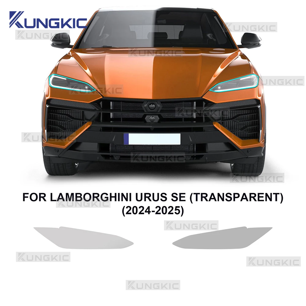 

Headlight Rearview B C Pillars PPF Transparent Film For Lamborghini URUS S 2024 2025 Clear Smoked Black Sticker TPU Accessories