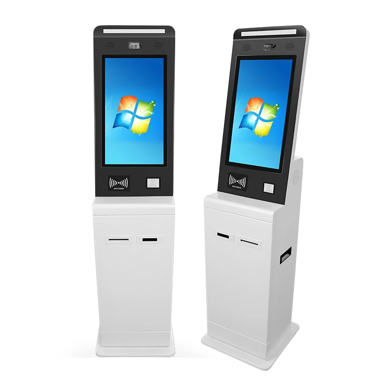 Taiyun 24 Inch Touch Screen Interactive Hotel Self Service Check in Kiosk
