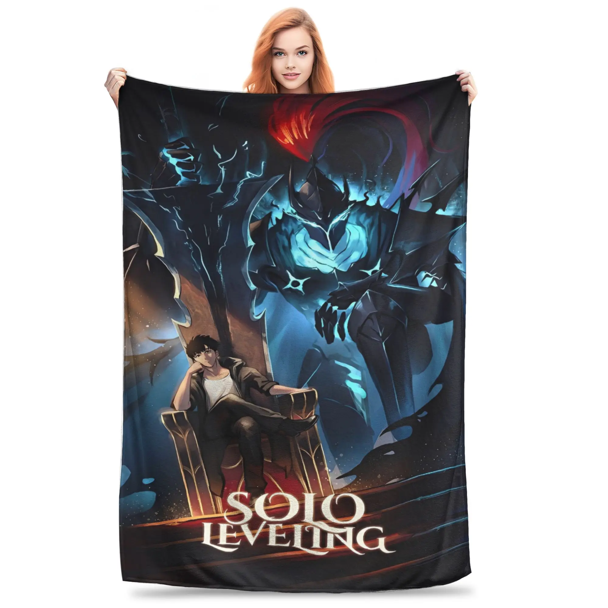 

Теплое мягкое одеяло для студентов, пикника, соло, выравнивания, пледы, мем, фланелевое покрывало для домашнего декора, графический чехол для дивана-кровати