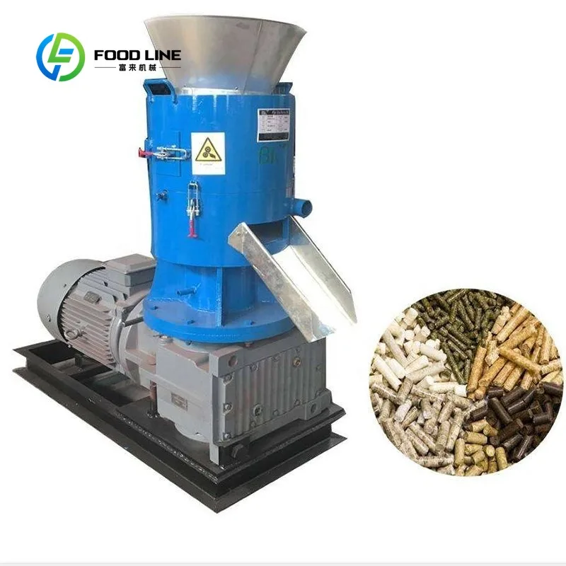 Custom Hot Sale Pelletizer Wood Pellet Machine Pelleting Poultry Small Scale Feed Pellet Machine for Animals Feed Pelletizer