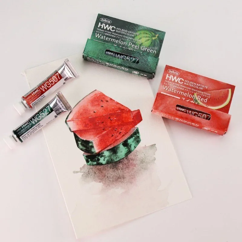 5Ml Single Box Japan Holbein Watercolor Pigment Layered Color Artist Hand-painted Plant Fruit Illustration Creation Art Pigment