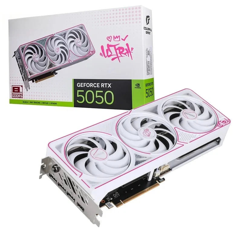 

GeForce RTX 5050 Ultra W OC 8GB Gaming PC Graphics Card