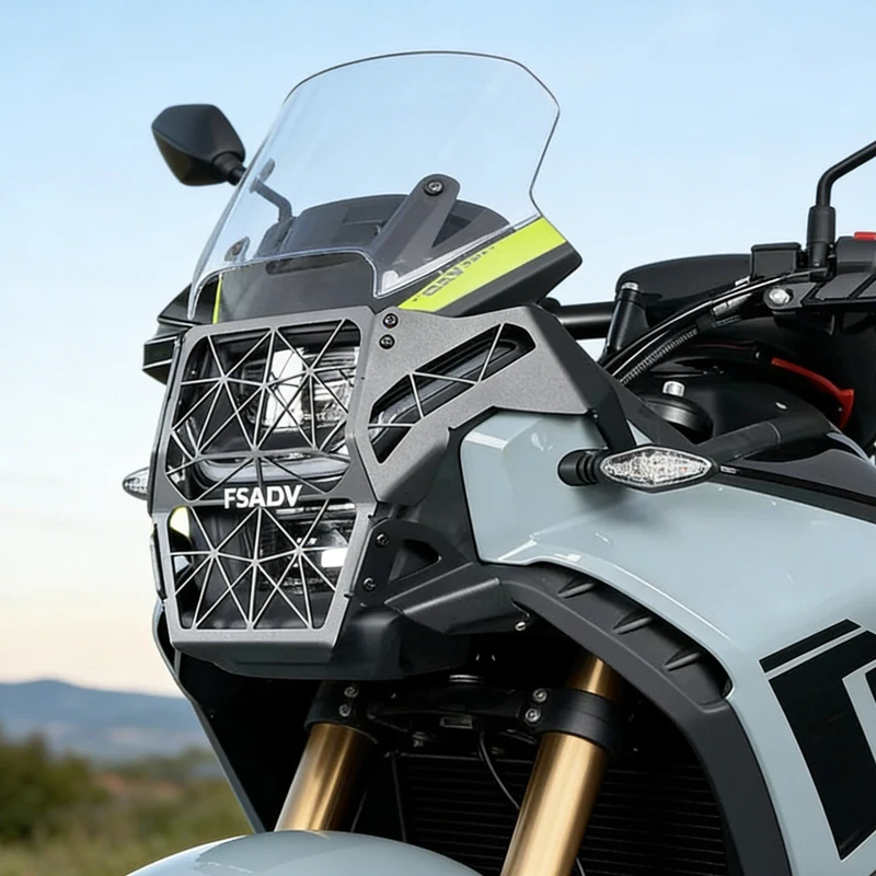 

For CFMOTO 450MT 450 MT 2024 2025 2026 Motorcycle Headlight Head Light Guard Protector Cover Protection Grille MT450