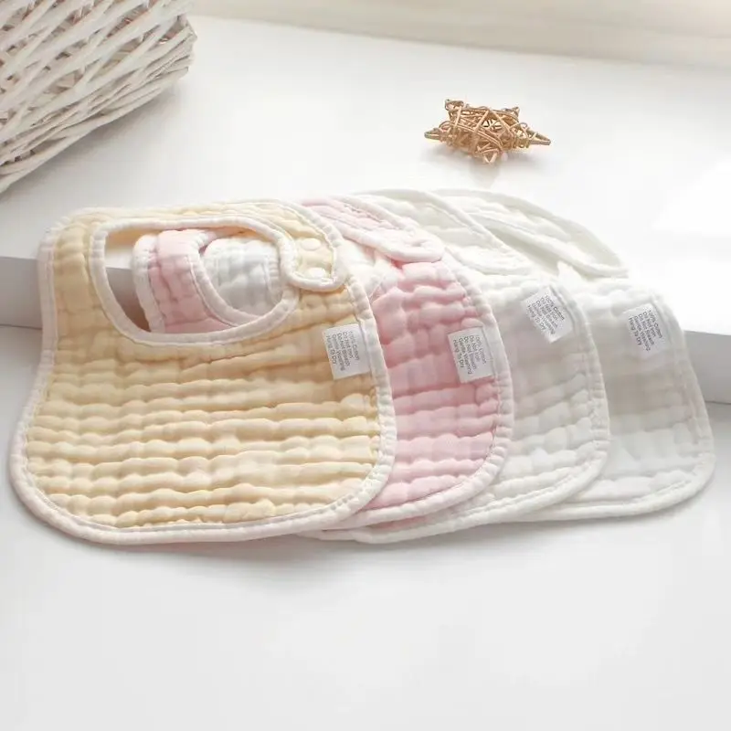 Cotton anti-spit mouth bibs for autumn and winter