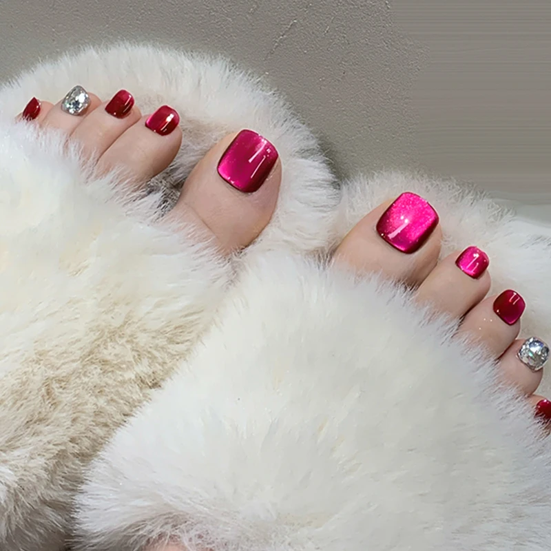 BORN PRETTY 10ml Red Cat Magnetic Gel Nail Polish Jelly Amber Color Soak Off UV LED Semi Permanent Gel Nail Art