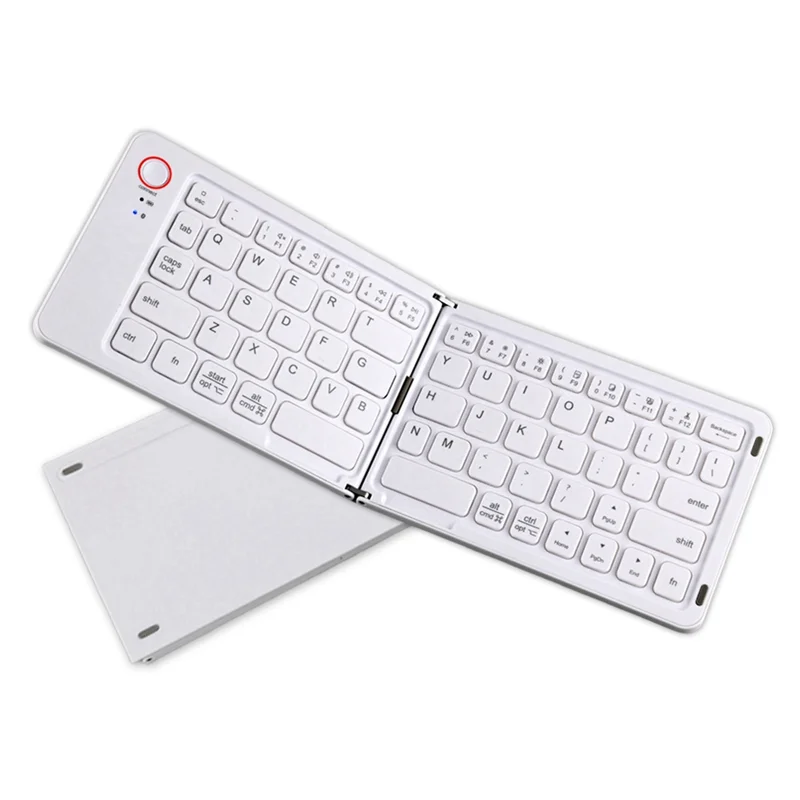 

Wireless Foldable Bluetooth Keyboard Mini Portable Double Folding Keyboard Suitable For Laptops And Mobile Phones