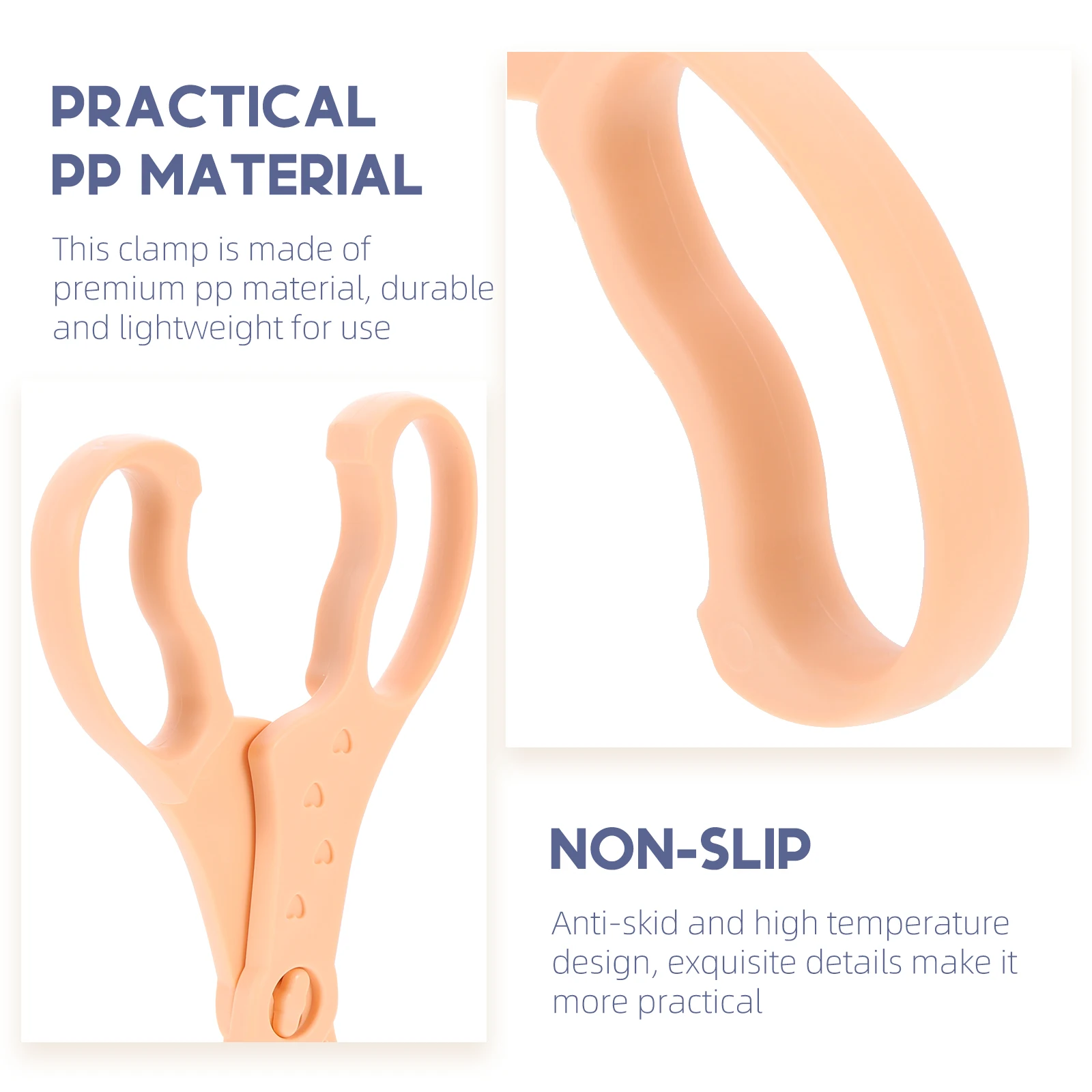 

Bottle Clip Feeding Clamp Anti-slip Tong Holder Pacifier Nursing Breast Bottles