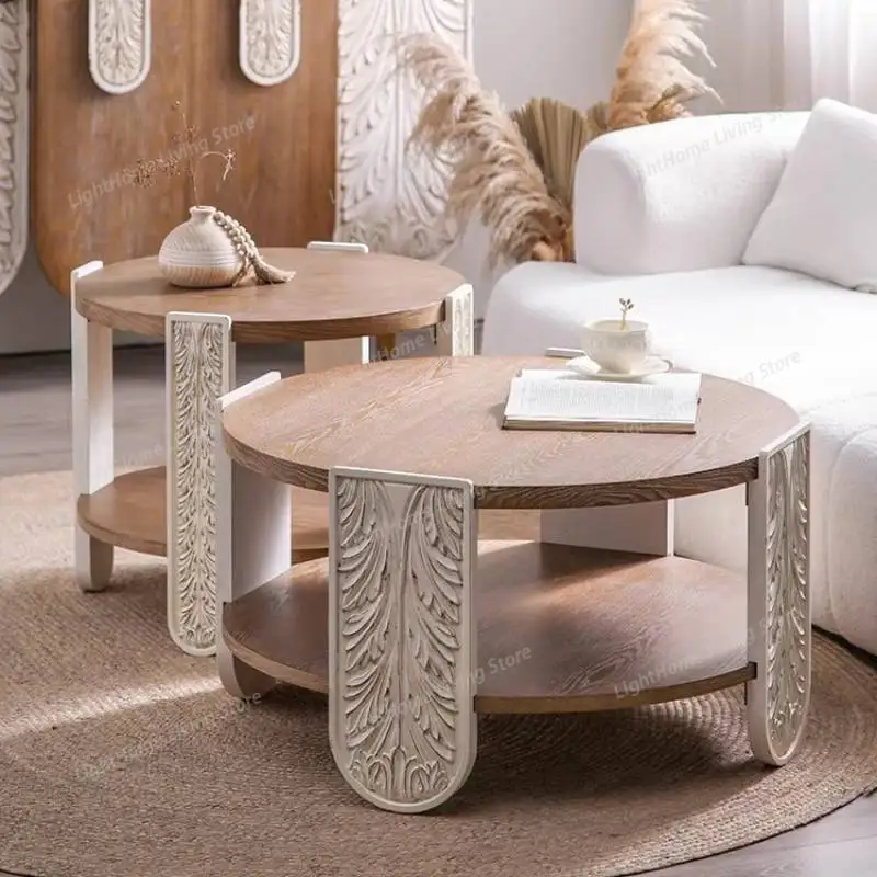 

Business Decoration Coffee Tables Classy Nordic Industrial Console Tea Table Round Apartments Tavolino Da Salotto Furniture