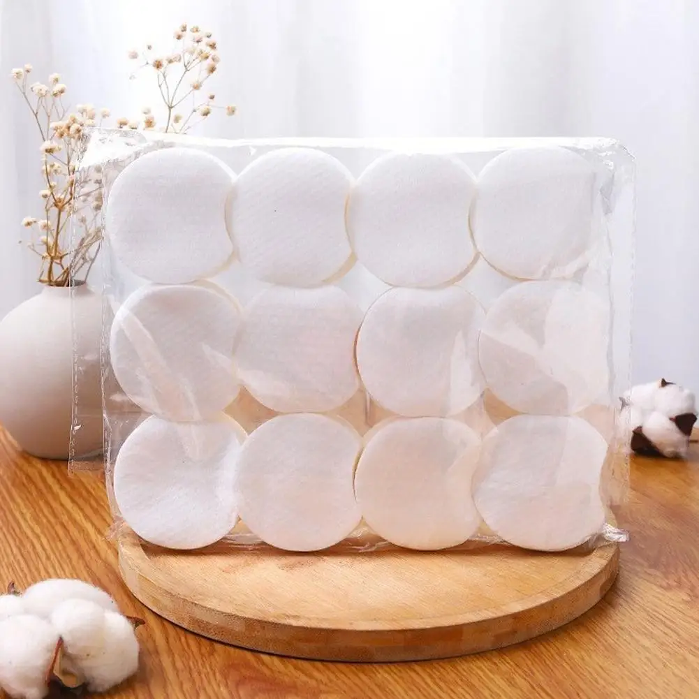 진주 코튼 라운드 코튼 패드 300pcs 살리실산 젖은 패드 노치 디자인 새로운 메이크업 리무버 코튼 패드 메이크업 도구