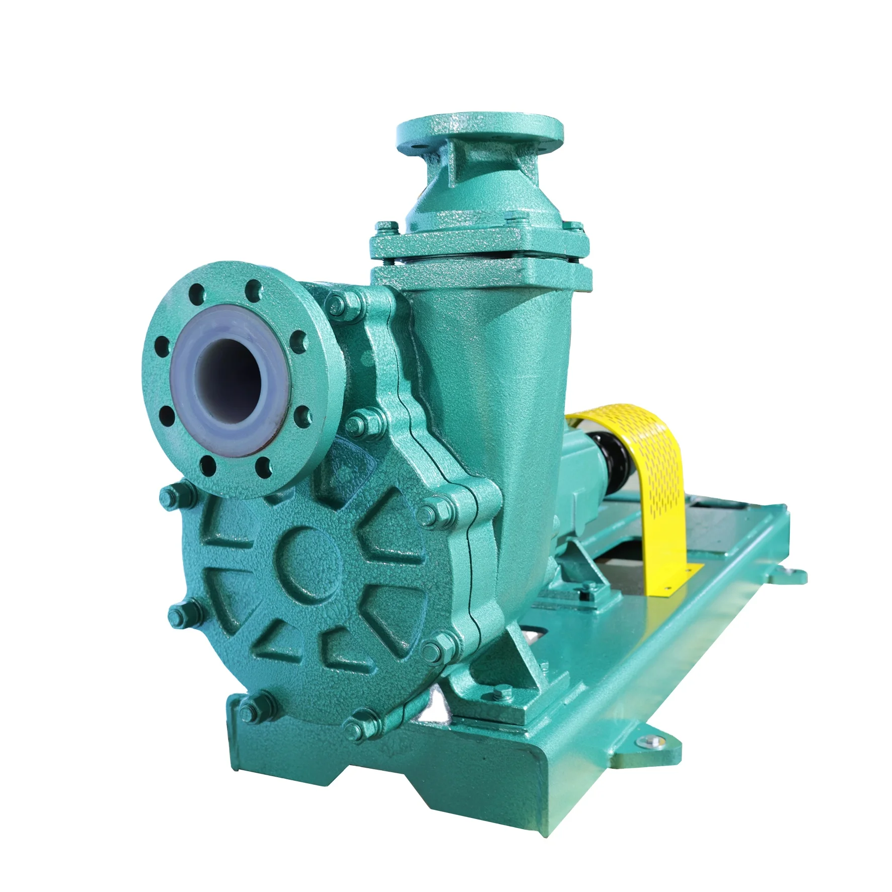

High-Wear Self-Priming Sewage Pump Fluorine Lined Resistant for Corrosive Environments Wastewater Caustic Alkali (NaOH KOH)