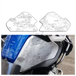Dla BMW R1200GS R1250GS LC przygoda 2014-2022 czysty motocykl pełny zestaw grafik przezroczysta naklejka