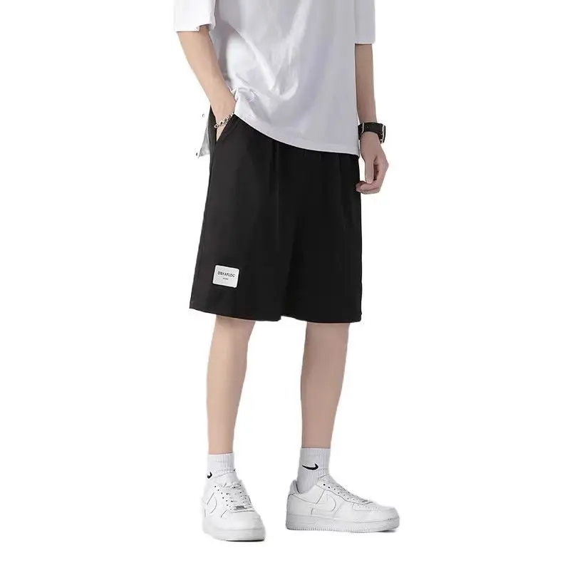 

Ice Silk Qui Dry Beach orts Men's Spor Slim Fit Five Inch Casual Loose Comfortable Trendy Summer Youth Faionable orts
