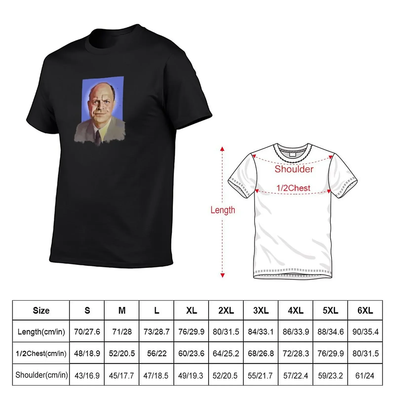 DON RICKLES - Famous standup comedian Portraits T-Shirt summer clothes plus size tops men t shirt